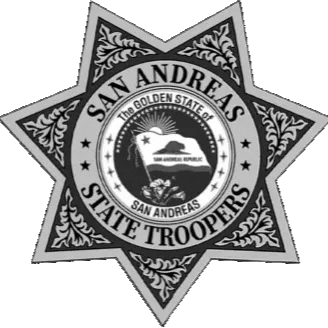 San Andreas State Troopers logo